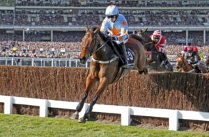 Un De Sceaux on his way to Arkle victory